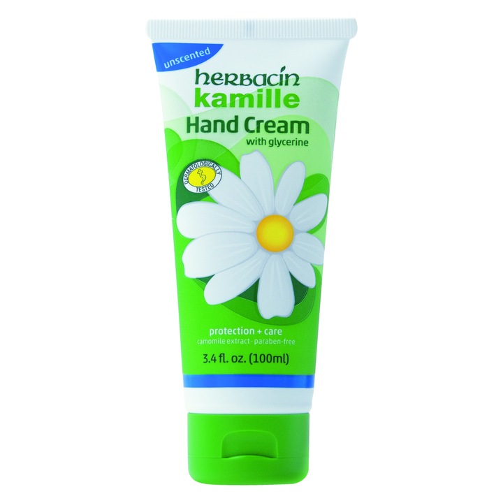 Szagtalan kézkrém, kamillával, Herbacin, 100 ml