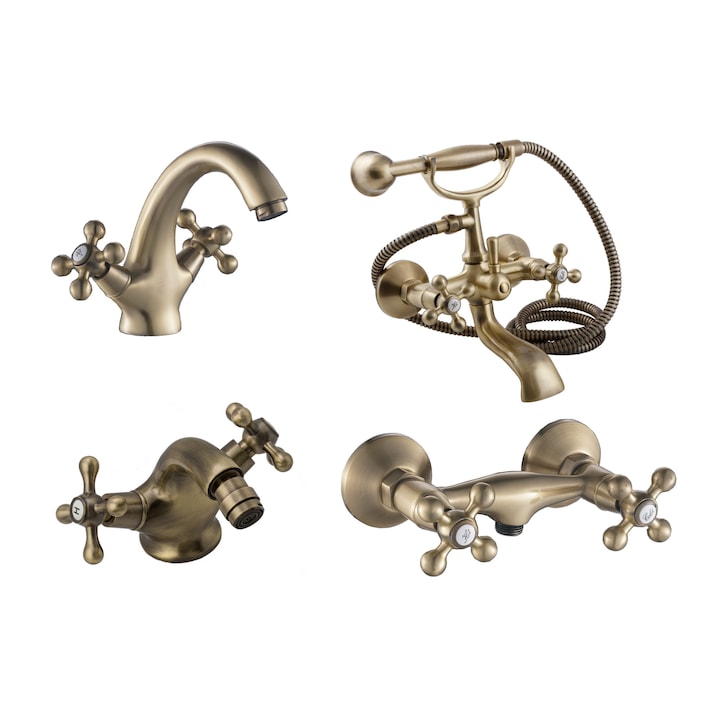 Комплект санитарен фаянс, Ретро