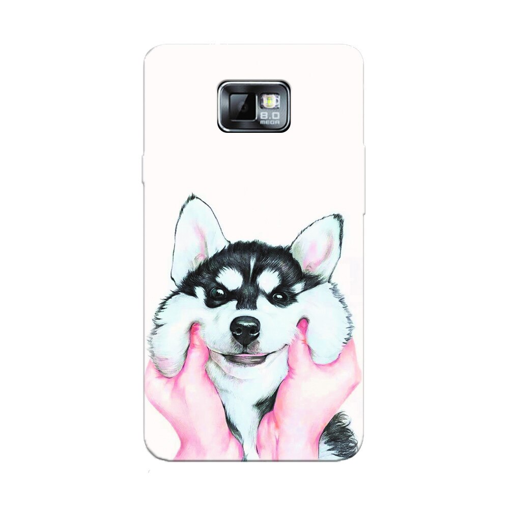 Husa silicon pentru Samsung Galaxy S2, Cute Dog 1.