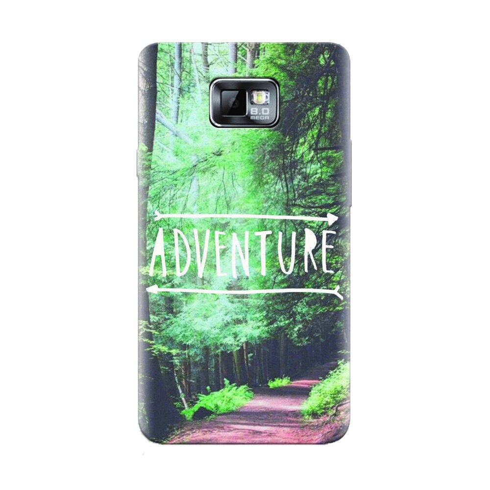 Husa silicon pentru Samsung Galaxy S2, Adventure Forest Path