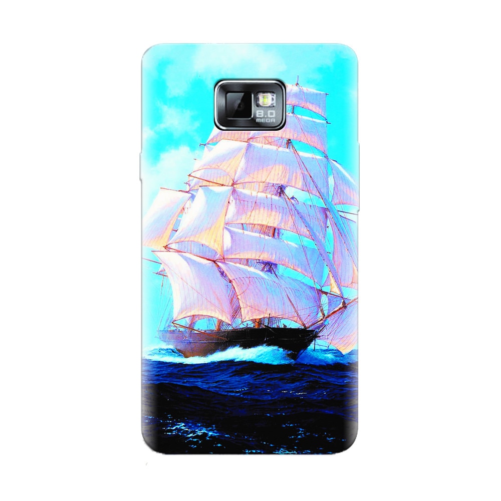 Husa silicon pentru Samsung Galaxy S2, Attractive Art Of Ships