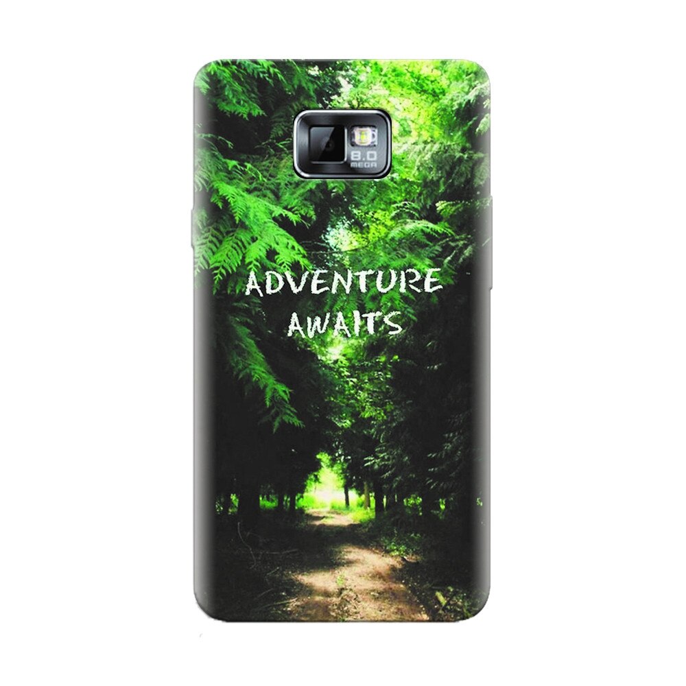 Husa silicon pentru Samsung Galaxy S2, Adventure Awaits Forest
