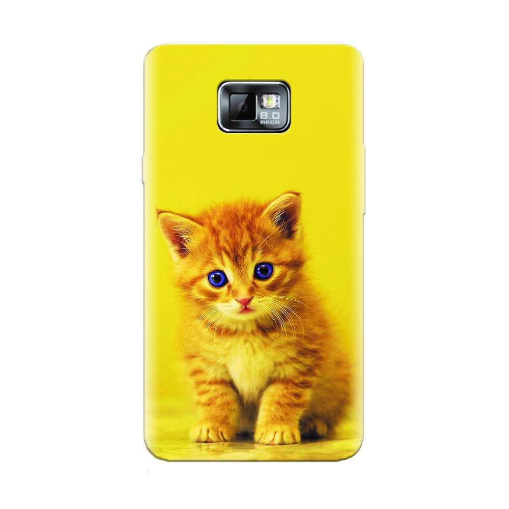 Husa silicon pentru Samsung Galaxy S2, Baby Kitten