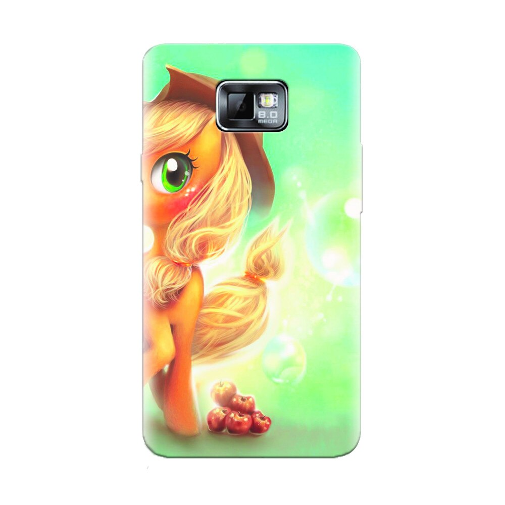 Husa silicon pentru Samsung Galaxy S2, Applejack Pony Cute K