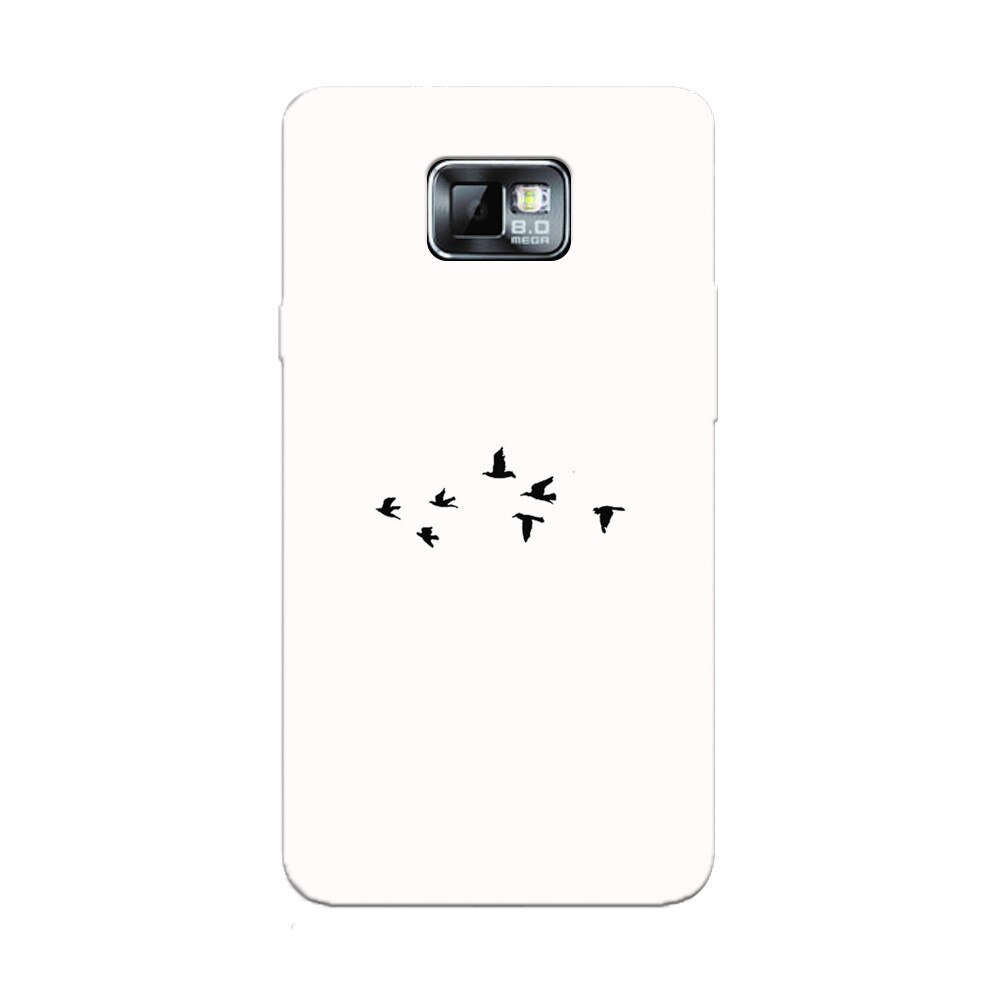 Husa silicon pentru Samsung Galaxy S2, Birds