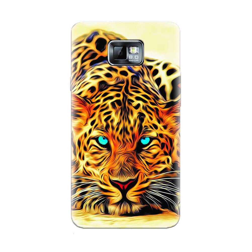 Husa silicon pentru Samsung Galaxy S2, Animal Tiger