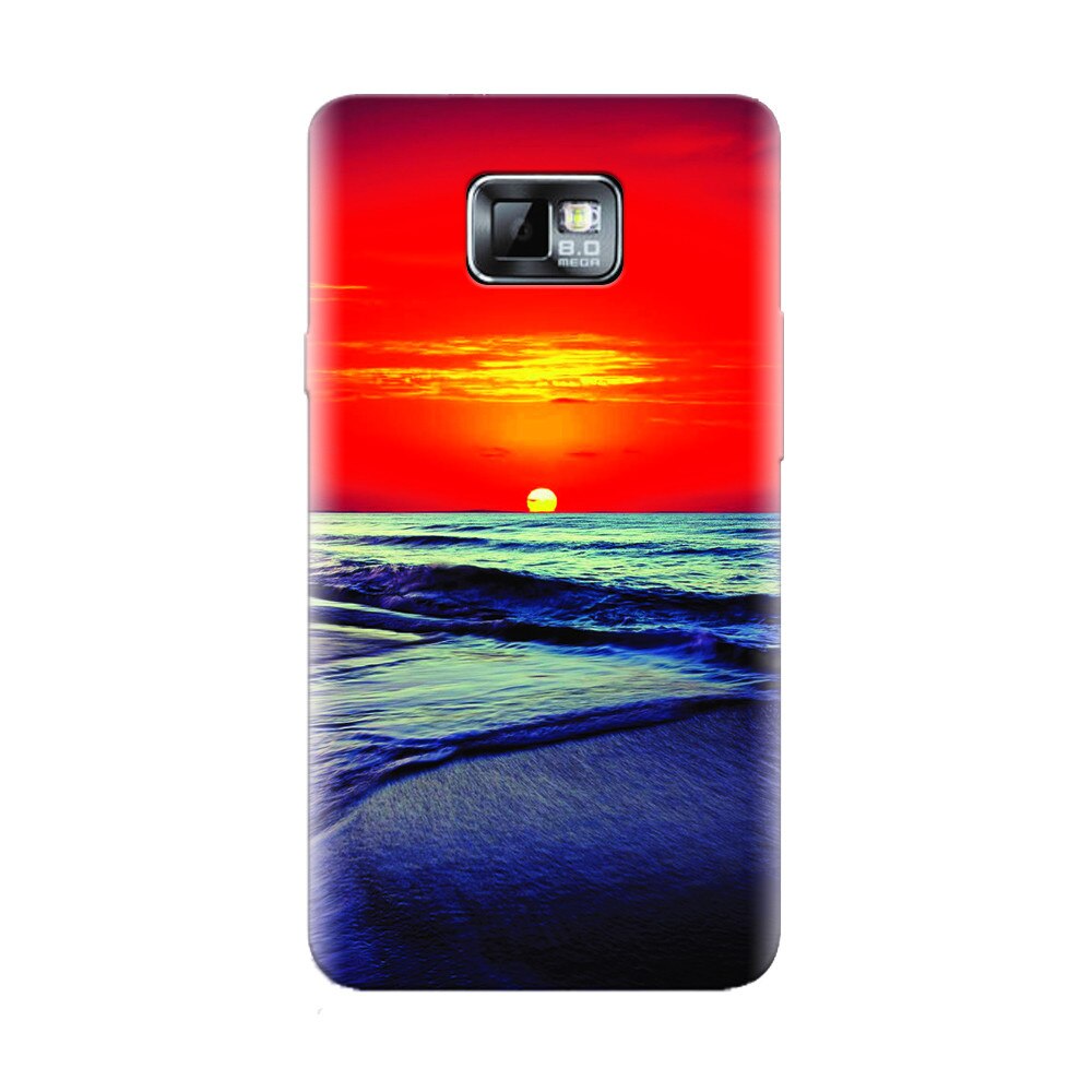 Husa silicon pentru Samsung Galaxy S2, Ocean Sunset