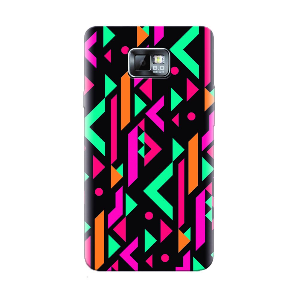Husa silicon pentru Samsung Galaxy S2, Alien Geometrics