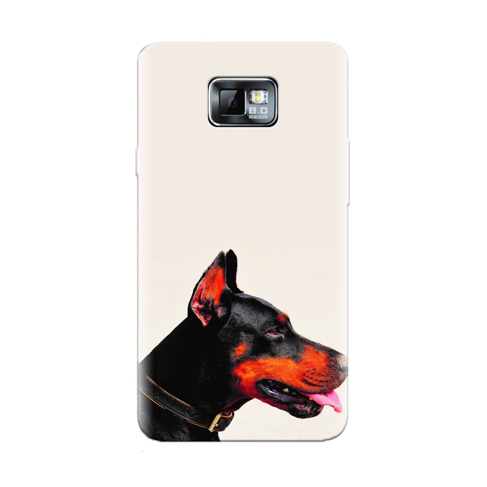 Husa silicon pentru Samsung Galaxy S2, Doberman