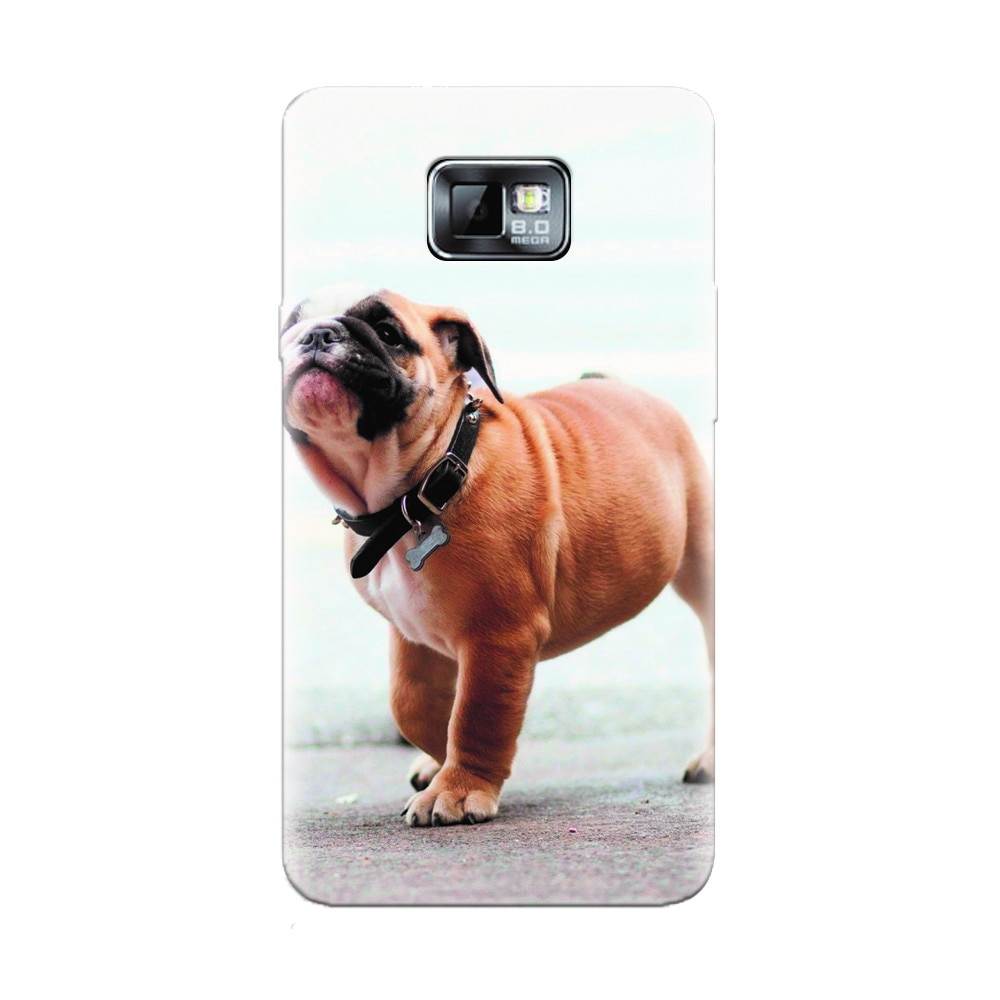 Husa silicon pentru Samsung Galaxy S2, Little Dog Puppy Animal