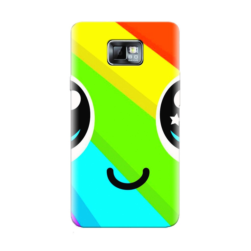 Husa silicon pentru Samsung Galaxy S2, Happy Face