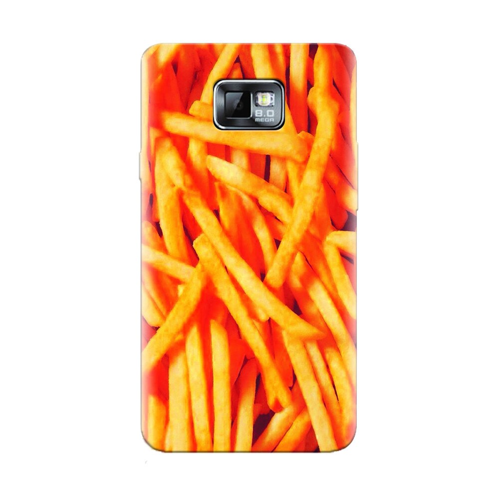 Husa silicon pentru Samsung Galaxy S2, Fries