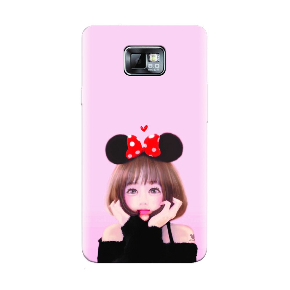 Husa silicon pentru Samsung Galaxy S2, Girly 002