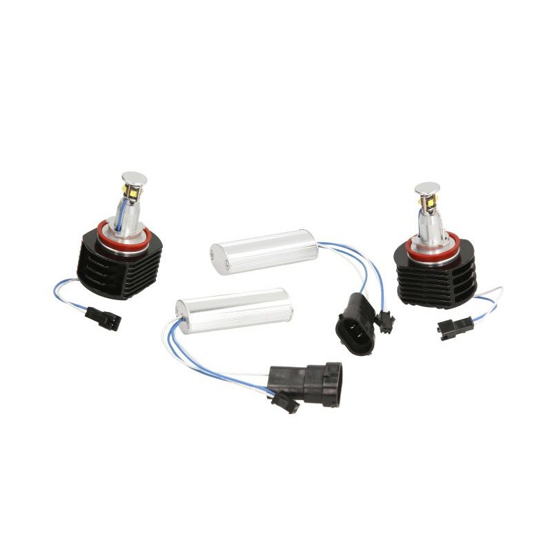 Set Led marker BMW H8, 80W Cree, compataibil cu urmatoarele modele E60 / E82 / E90 / E92 / E93 / E84 / E70 / E71 / E89