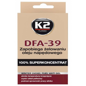 Anticongelant diesel concentrat TURBO DFA-39 50ml K2 Anticongelant diesel concentrat TURBO DFA-39 50ml K2