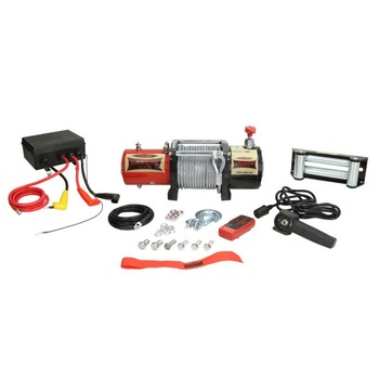 Troliu auto off road, putere remorcare 3600 kg, putere 4.2 CP, 12V, transmisie in 3 pasi, reductie 218:1, franare automata, cablu otel, telecomanda Dragon Winch Troliu auto off road, putere remorcare 3600 kg, putere 4.2 CP, 12V, transmisie in 3 pasi, reductie 218:1, franare automata, cablu otel, telecomanda Dragon Winch