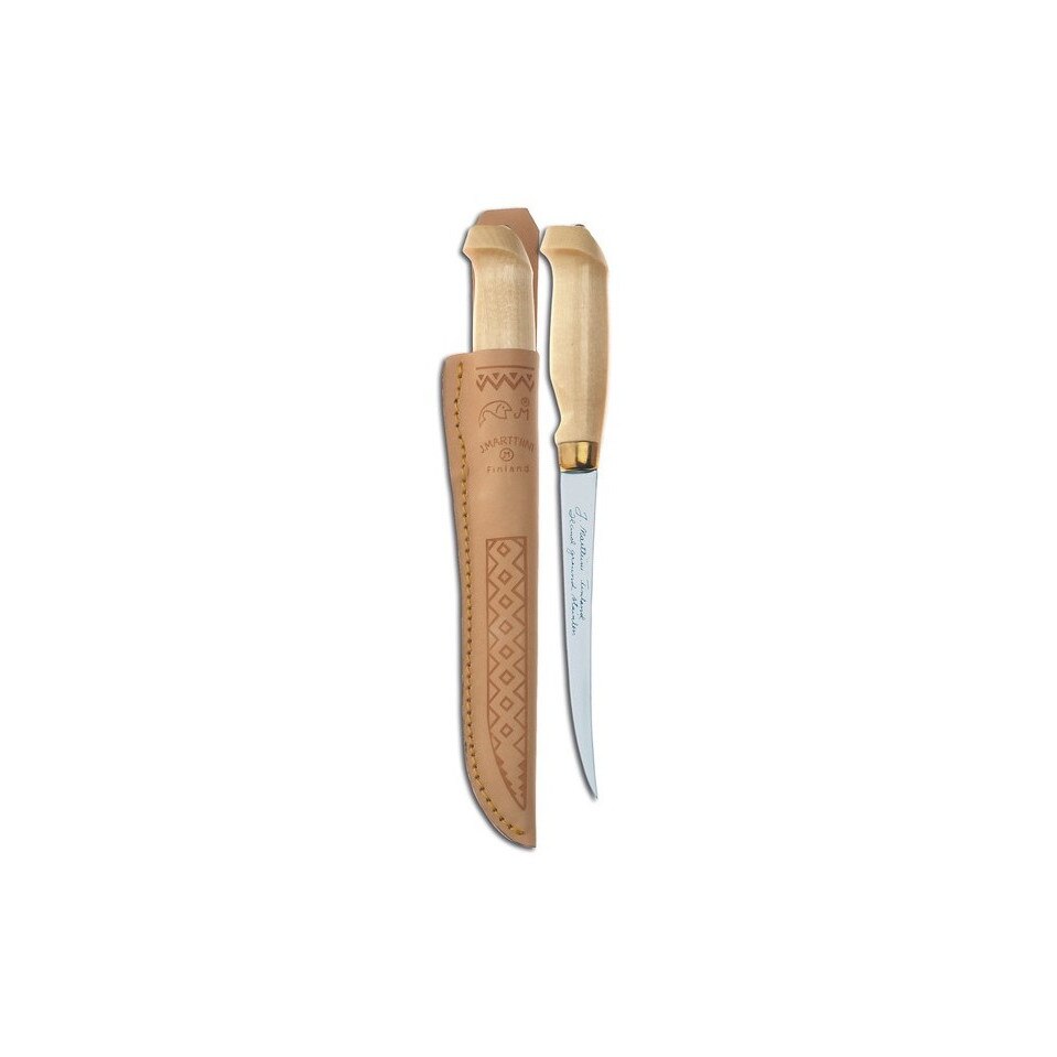 Cutit de filetat Marttiini Classic lama 150 mm si teaca piele