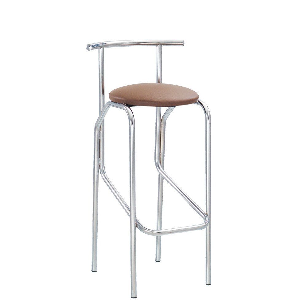 Scaun bar cafenea JOLA, Maro piele ecologica