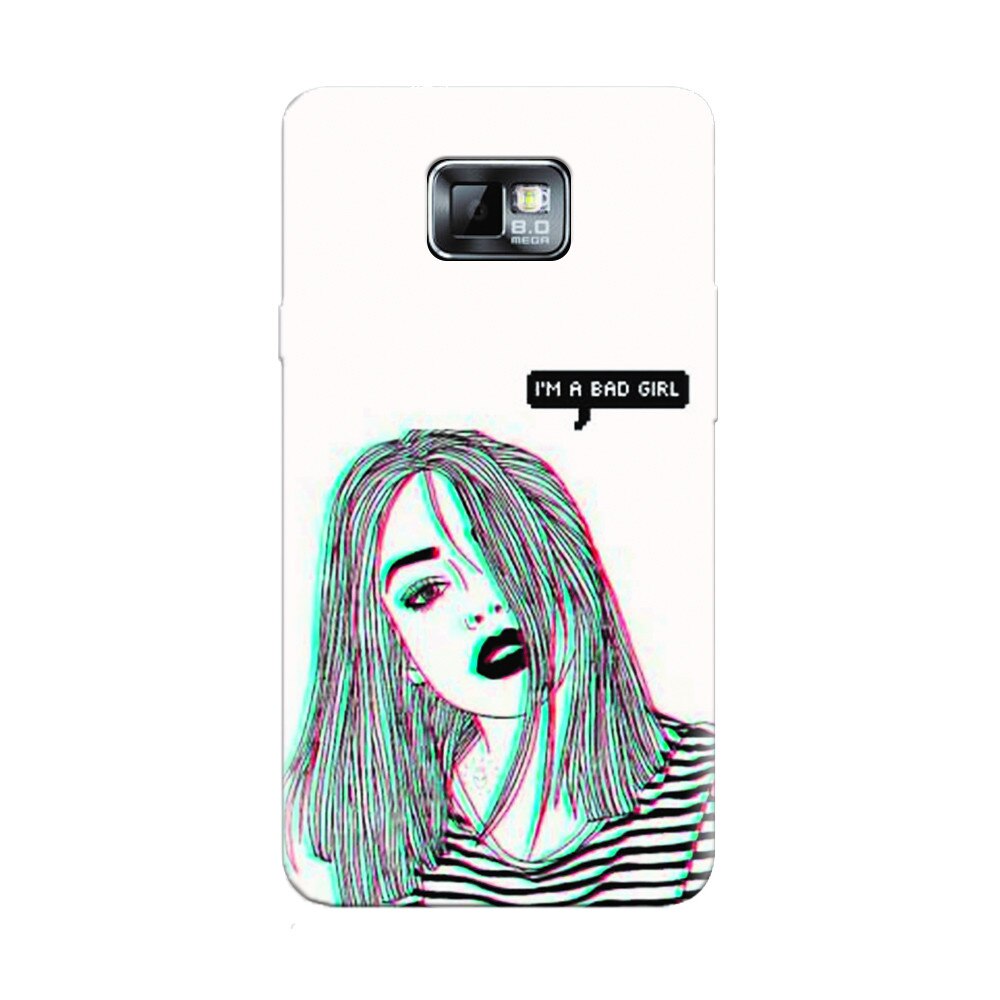 Husa silicon pentru Samsung Galaxy S2, Im A Bad Girl