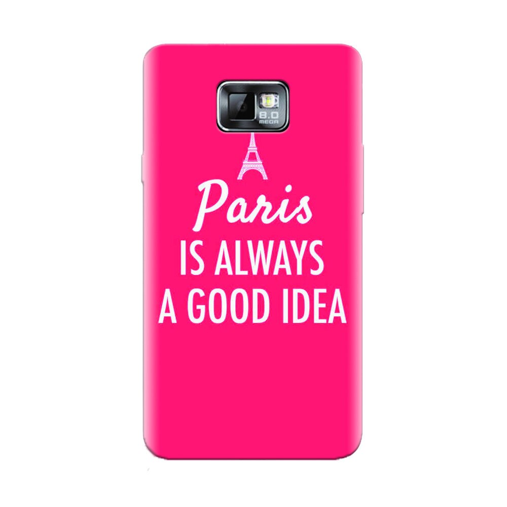 Husa silicon pentru Samsung Galaxy S2, Paris Is Always A Good Idea