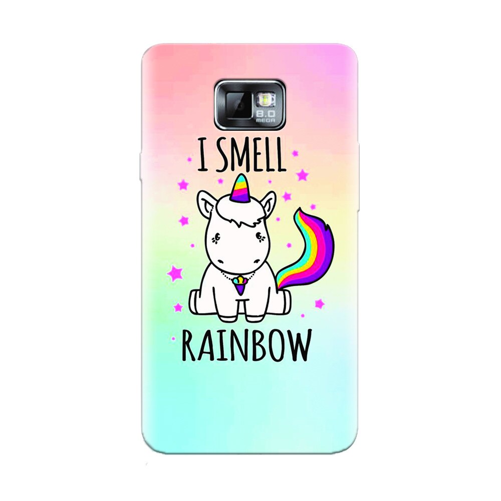 Husa silicon pentru Samsung Galaxy S2, I Smell Rainbow