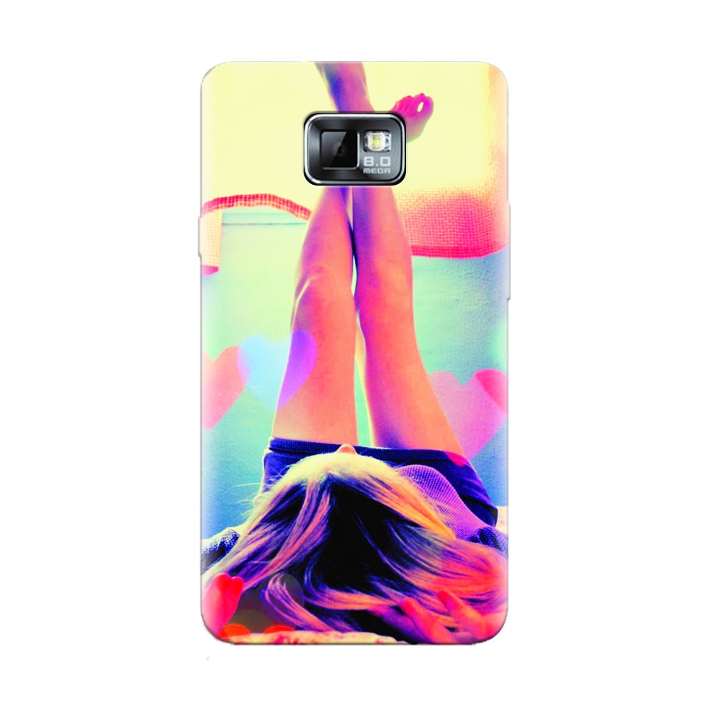 Husa silicon pentru Samsung Galaxy S2, Relax Girl