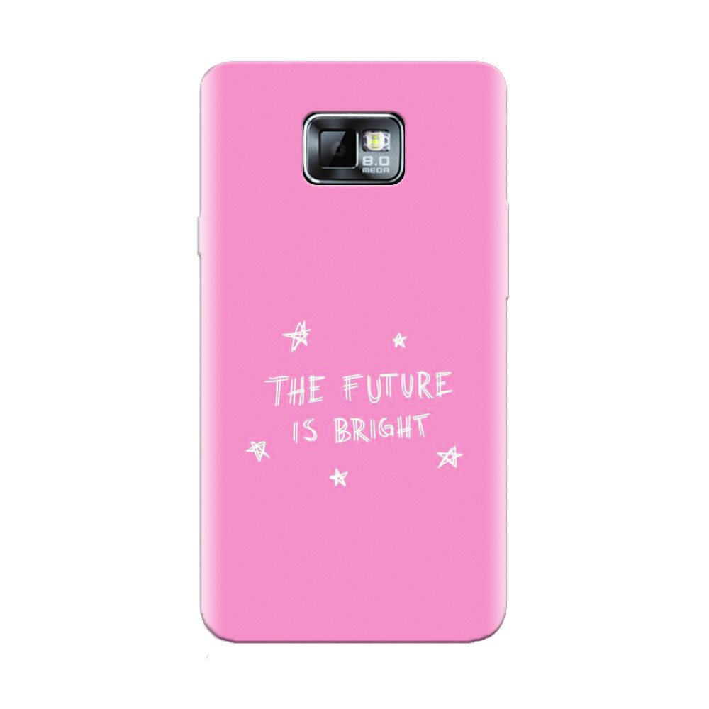 Husa silicon pentru Samsung Galaxy S2, The Future Is Bright