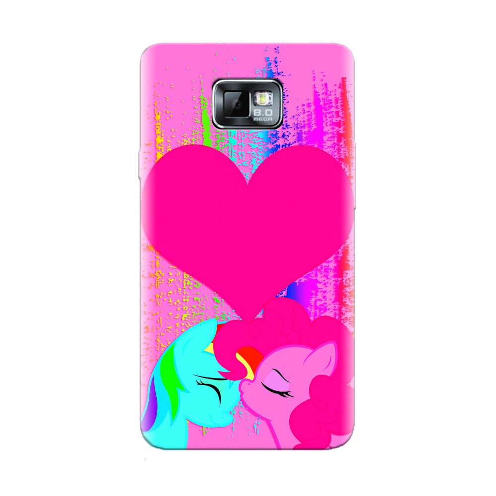 Husa silicon pentru Samsung Galaxy S2, Pinkie Kiss