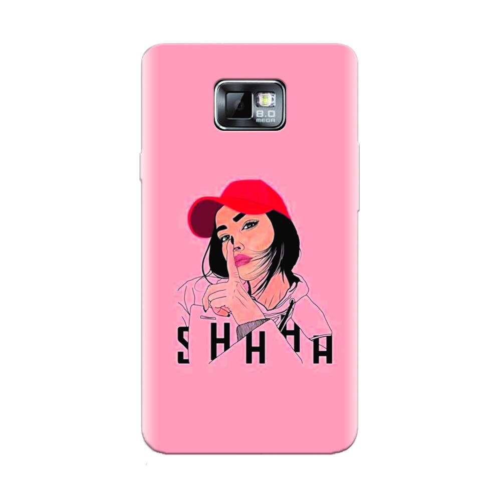 Husa silicon pentru Samsung Galaxy S2, Shhh