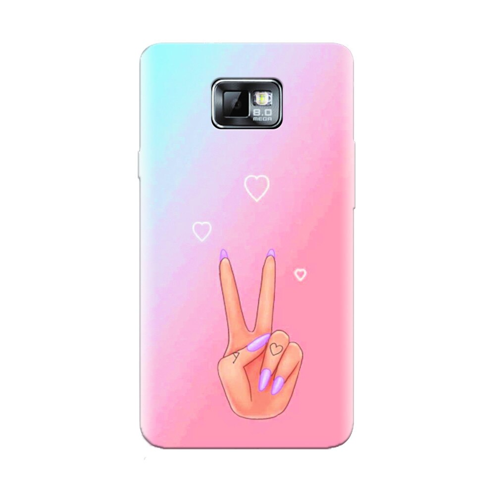 Husa silicon pentru Samsung Galaxy S2, Victory Love