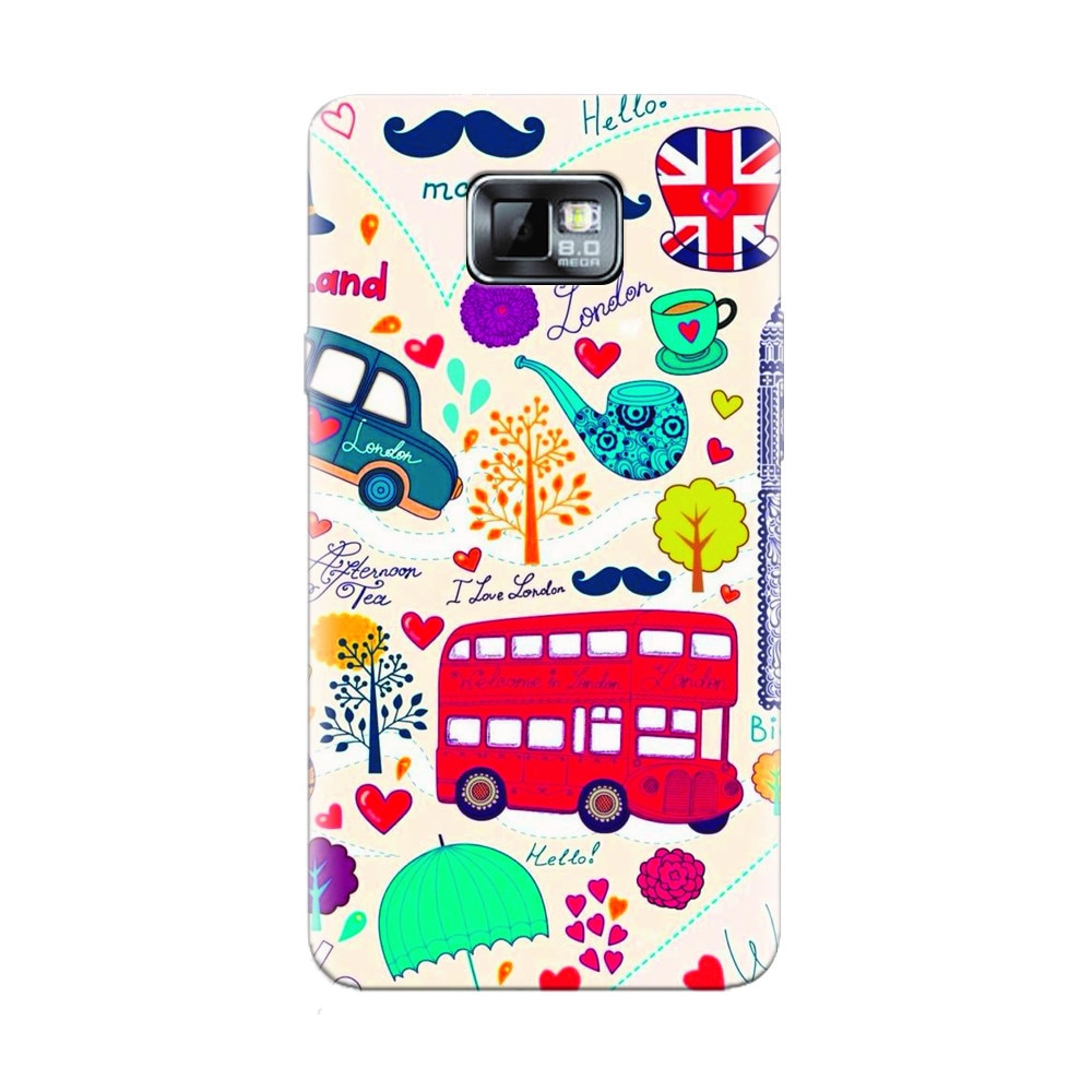 Husa silicon pentru Samsung Galaxy S2, Welcome In London