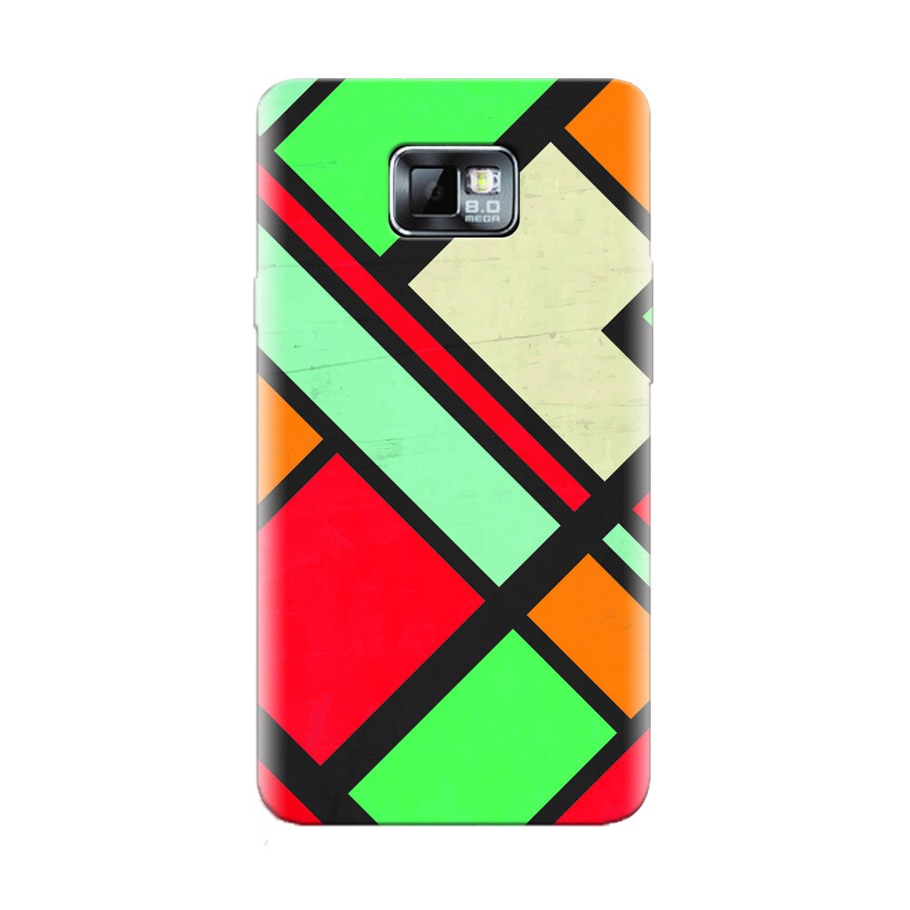 Husa silicon pentru Samsung Galaxy S2, Retro Grunge