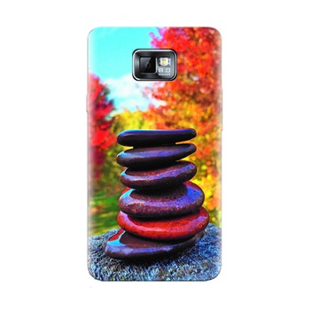 Husa silicon pentru Samsung Galaxy S2, Stacking Stones Husa silicon pentru Samsung Galaxy S2, Stacking Stones