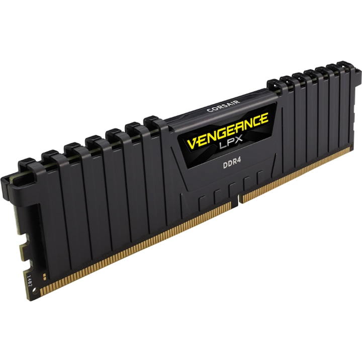 Corsair Vengeance LPX memória, 16 GB (1x16 GB), DDR4 3000MHz, CL16, 1,35 V, XMP 2.0 fekete
