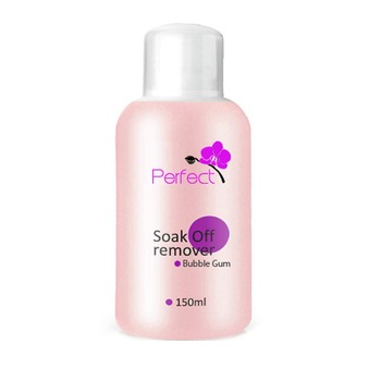 Soak Off Remover pentru Oja Semipermanenta, Perfect, Bubble Gum Roz 150ml Aromat Soak Off Remover pentru Oja Semipermanenta, Perfect, Bubble Gum Roz 150ml Aromat