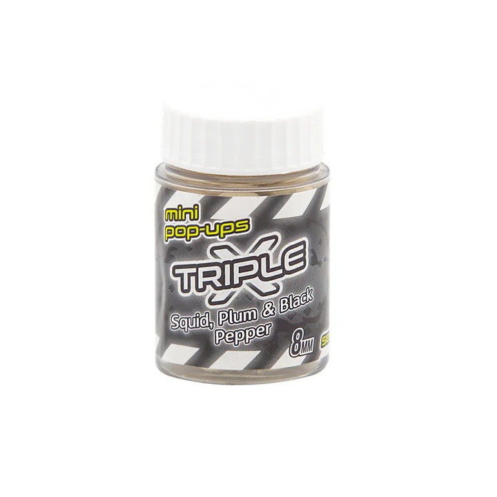 Boilies Pop-up Secret Baits Triple X 8mm - 30 buc