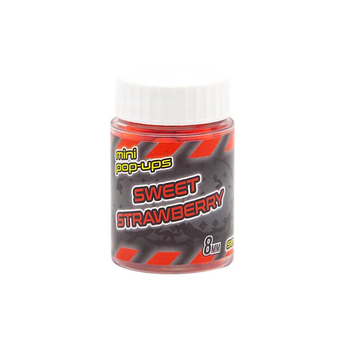 Boilies Pop-up Secret Baits Strawberry 8mm -30buc