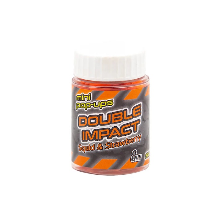 Boilies Pop-up Secret Baits Double Impact 8mm - 30buc