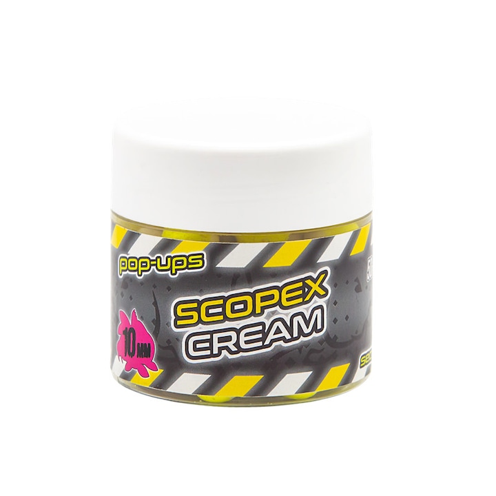 Boilies Pop-up Secret Baits Scopex Cream 15mm - 50g