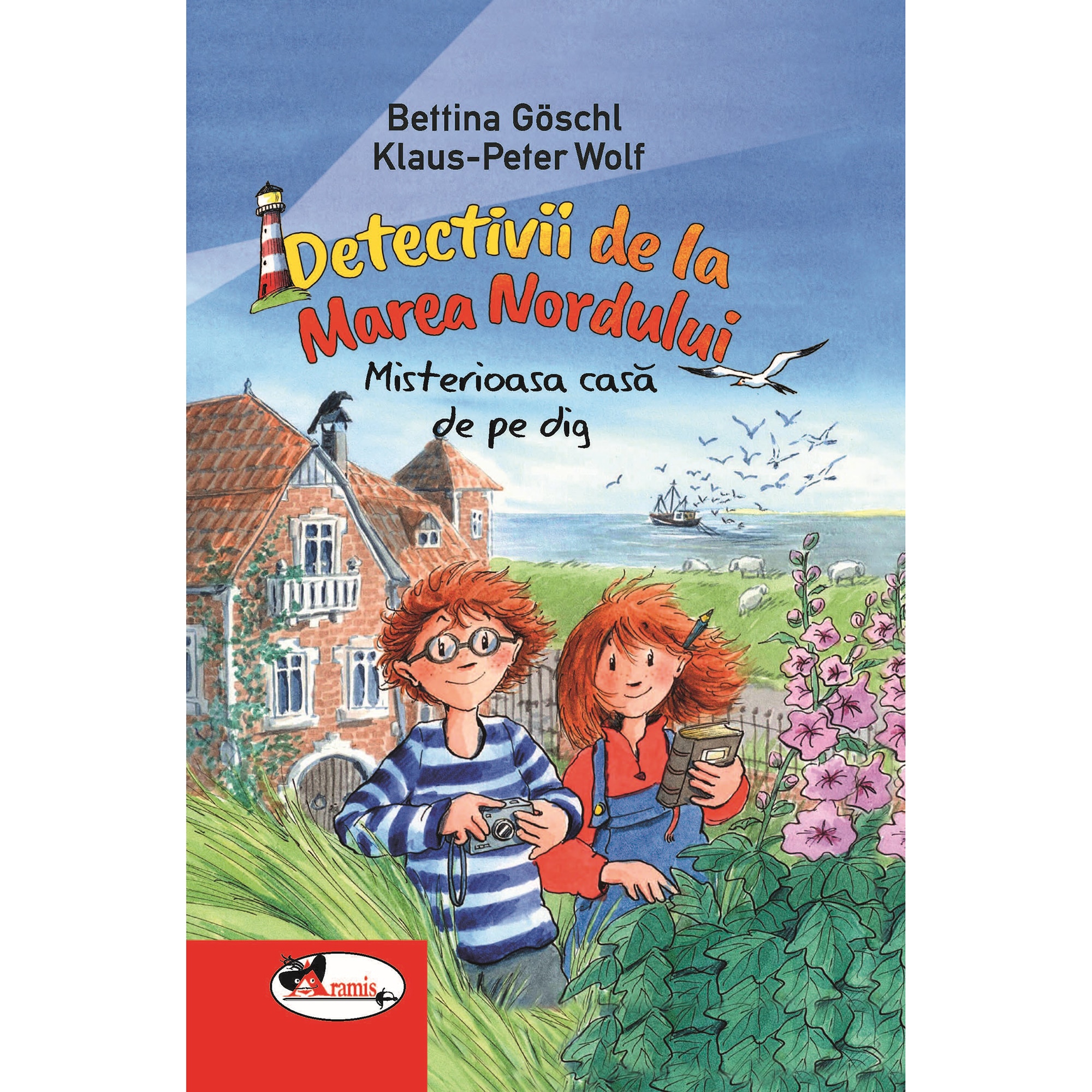 Detectivii de la marea moarta, Misterioasa casa de pe dig, Bettina Goschl, Klaus-Peter Wolf
