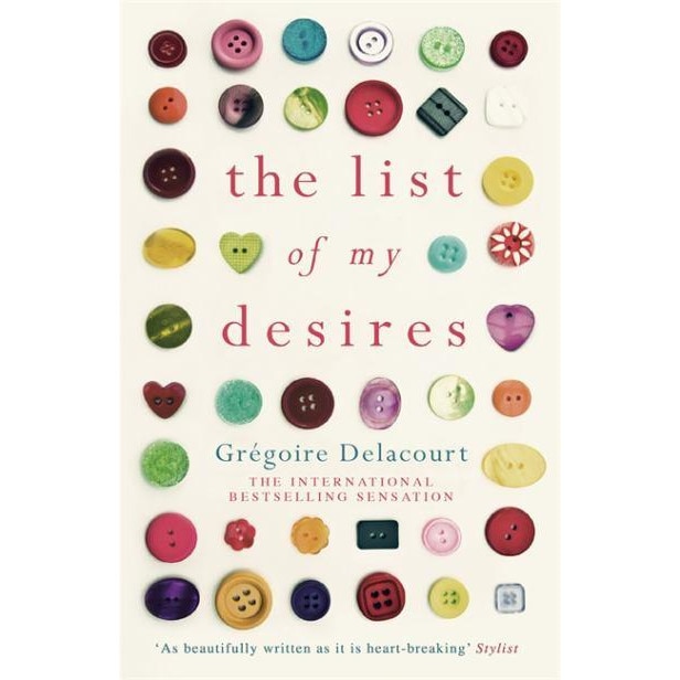 The List of my Desires de Gregoire Delacourt