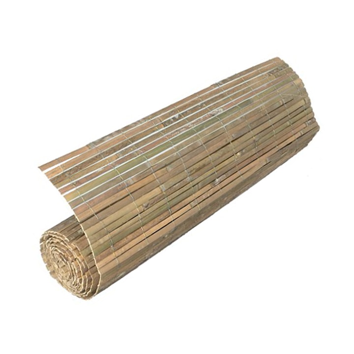 Természetes bambuszkerítés 2,0x5m