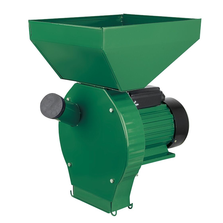 Moara cereale si stiuleti - Cuva Mare, 3.5KW + 4 Site, 250kg/ora, Model nou, Campion Verde
