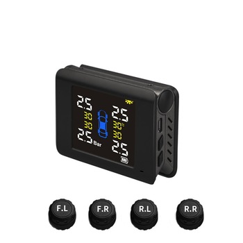 Sistem de monitorizare a presiunii aerului din anvelope, incarcare solara, senzori exteriori, (TPMS), YB768 Sistem de monitorizare a presiunii aerului din anvelope, incarcare solara, senzori exteriori, (TPMS), YB768
