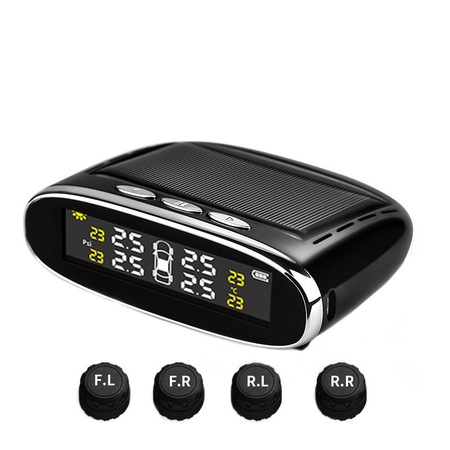 Sistem De Monitorizare A Presiunii Aerului Din Anvelope Incarcare Solara Senzori Exteriori Tpms Yb968 Emag Ro