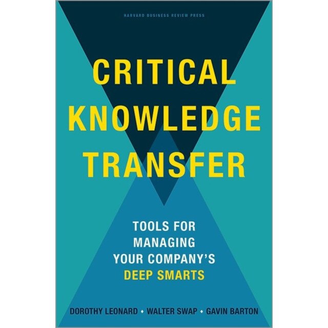 Critical Knowledge Transfer de Dorothy Leonard