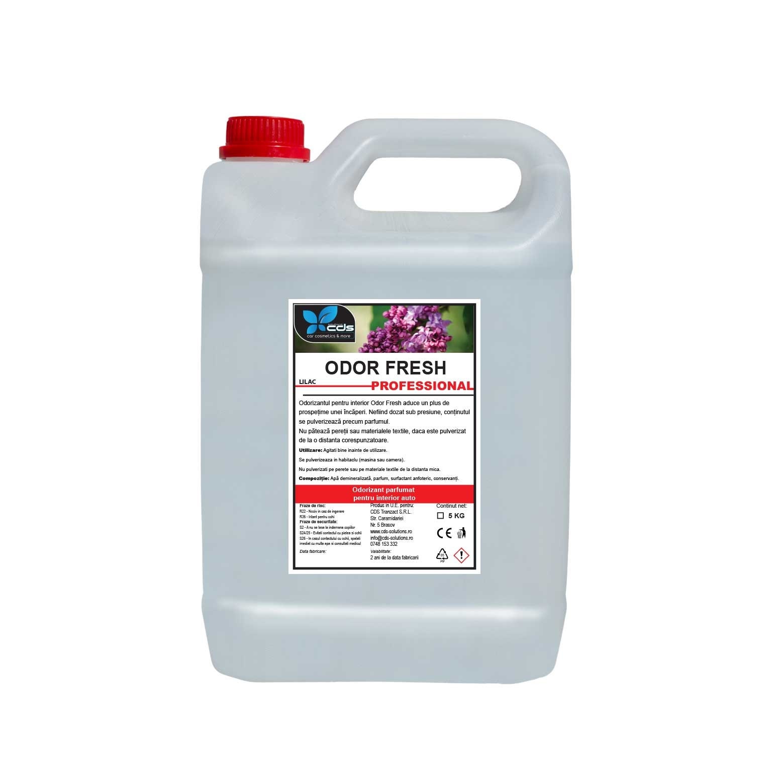 Odorizant parfumat pentru interior auto ODOR FRESH Liliac CDS Tranzact 5Kg