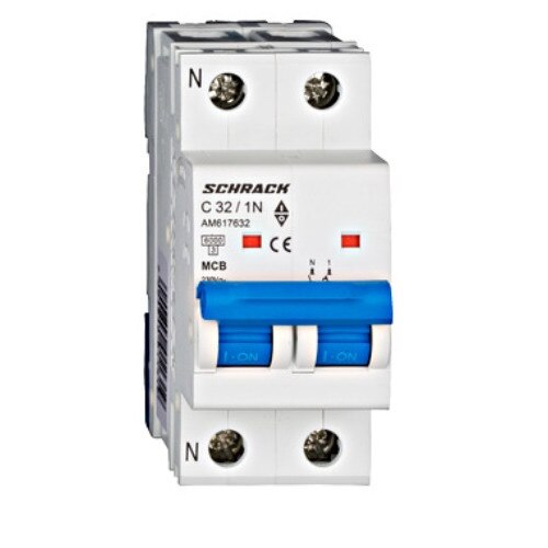 Siguranta automata 1P+N 32A 2module Schrack-Amparo