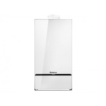 Centrala termica murala cu condensare Buderus Logamax plus GB172i 30 kW (Combi - Alb), cadou kit evacuare gaze arse Centrala termica murala cu condensare Buderus Logamax plus GB172i 30 kW (Combi - Alb), cadou kit evacuare gaze arse