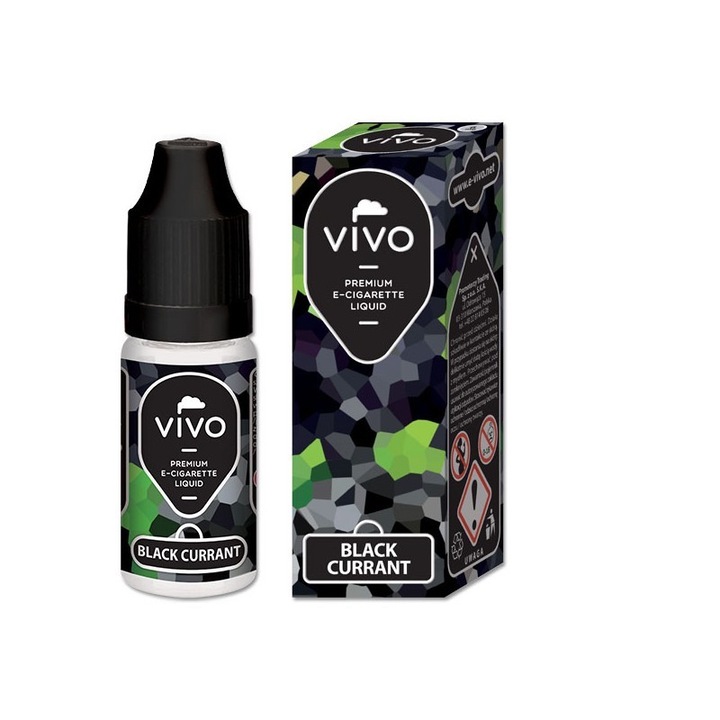 Lichid tigareta electronica, nicotina 18 mg./ml. Black Currant Vivo